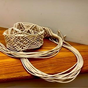 Tory Burch rope belt